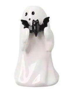 Ghost Pumpkin Bat Figurine Table Decoration